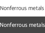 Nonferrous metals